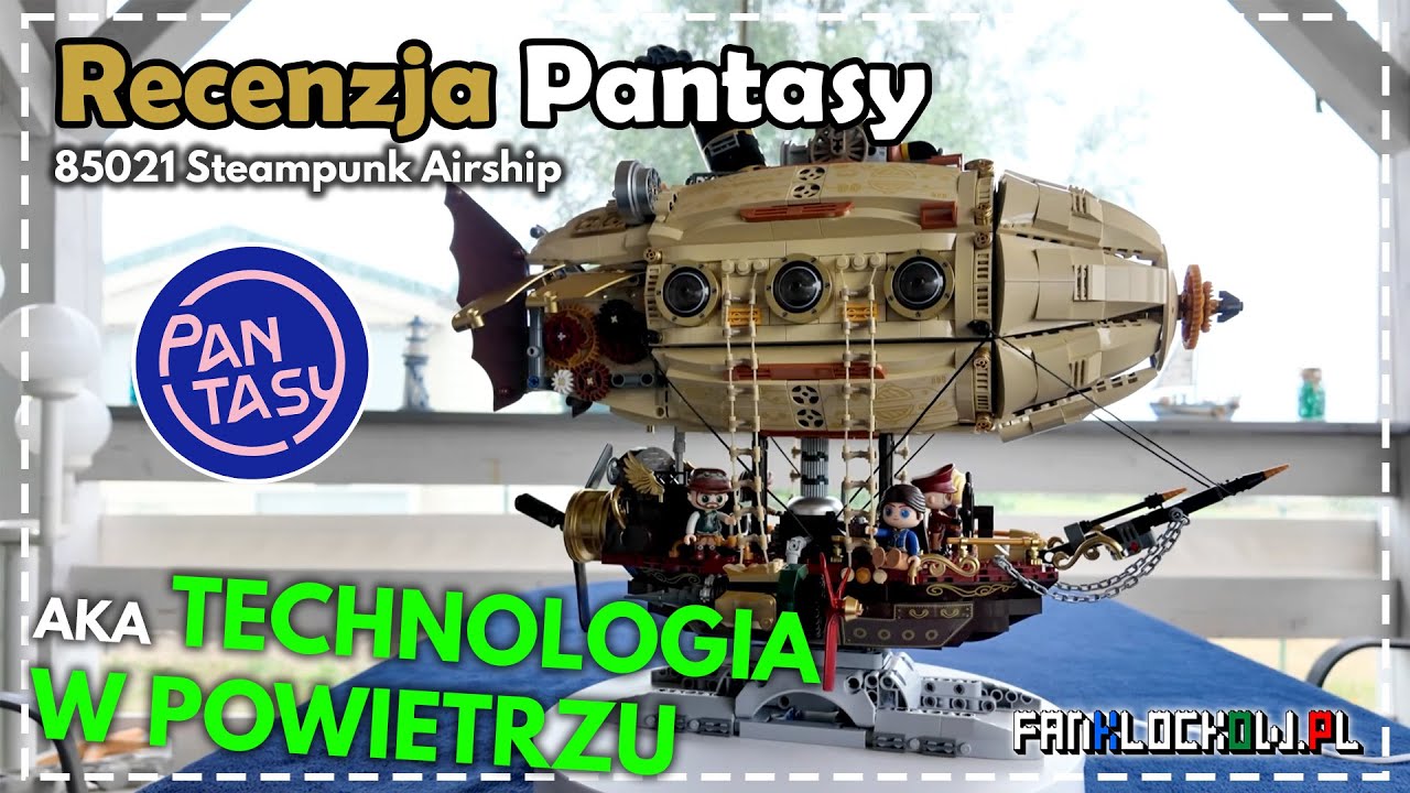 Recenzja: Pantasy 85021 Steampunk Airship