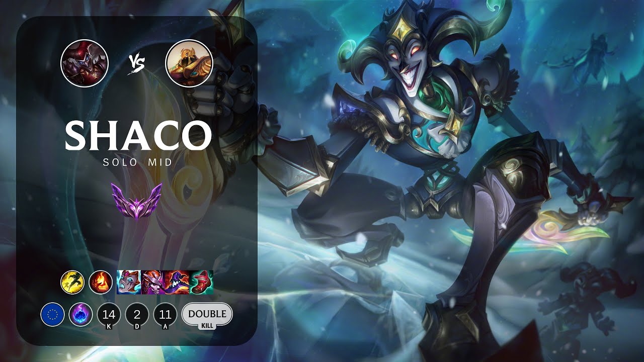 Shaco Mid vs Azir - EUW Master Patch 12.23