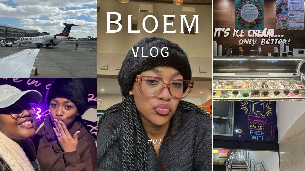 VLOG  BLOEMFONTEIN ✈️ | NEW FRIEND? | LETS DO MY MAKEUP & YAP | #sayoutuber #roadto500subs