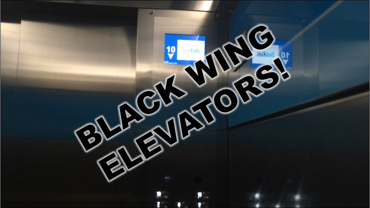 OTIS Traction Elevators @ The Hospital for Sick Children (Sick Kids) Black Wing Toronto, ON