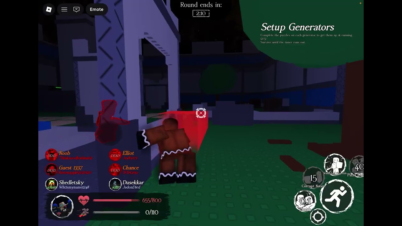 #forsaken #roblox  part 2 of trying to get ms4 taph