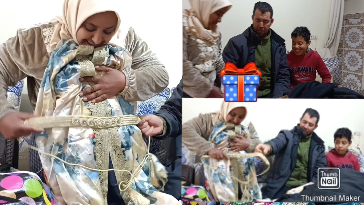 أخيرا فتحنا كرطونة حوايج🎁ماما عجبوها😍