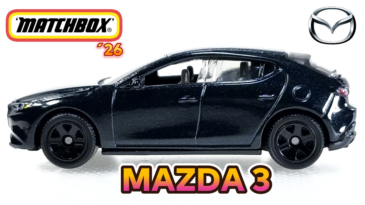 MATCHBOX 2019 MAZDA 3, 2026 SERIES N:14/125 UNBOXING