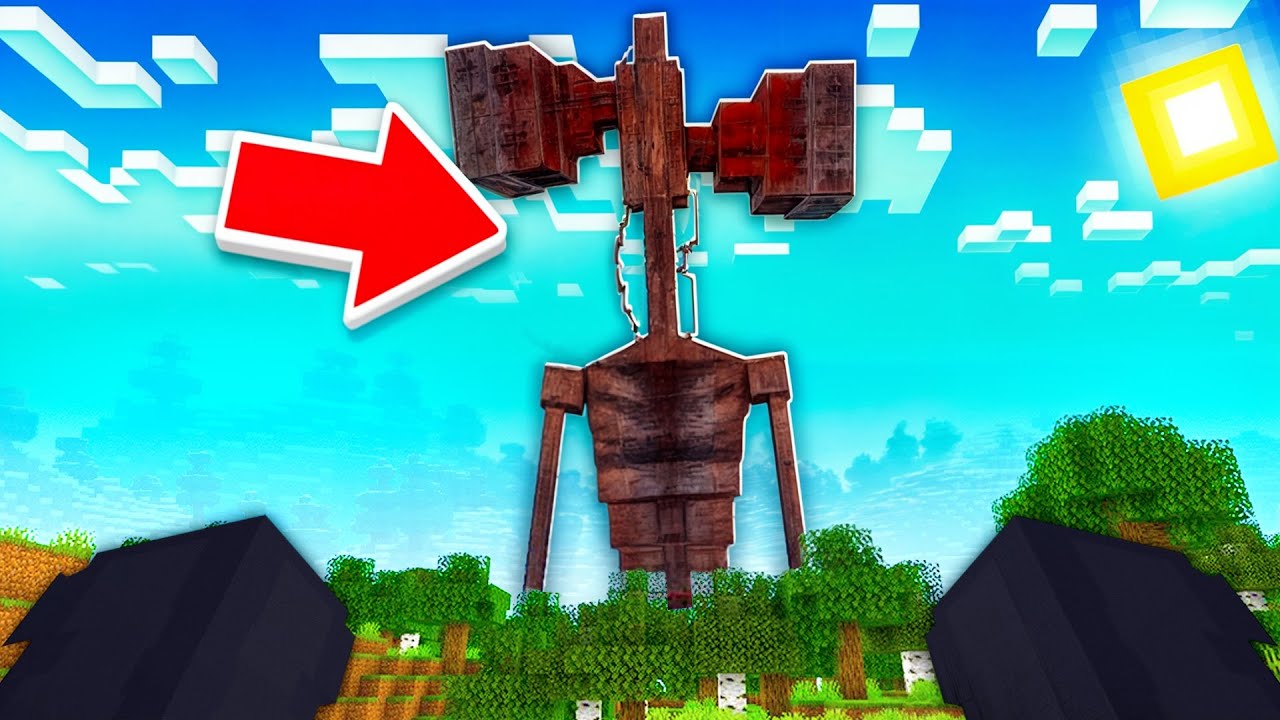 HO AGGIUNTO SIREN HEAD AL MIO MONDO DI MINECRAFT E...