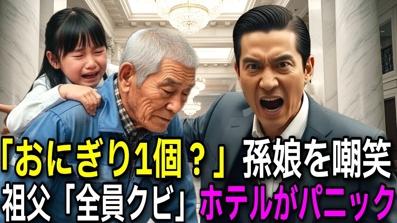 「その弁当は迷惑です」鼻で笑われた孫娘。78歳清掃員「分かりました」たった10分後、消えた1兆円でホテルがパニックに【スカッとする話】【感動する話】【朗読】