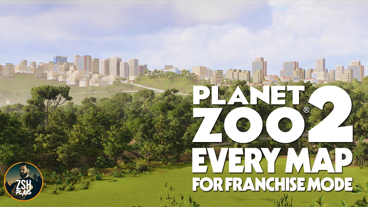 How to find ALL Planet Zoo 2 Maps for Franchise Mode! | Planet Zoo 2 Tutorial