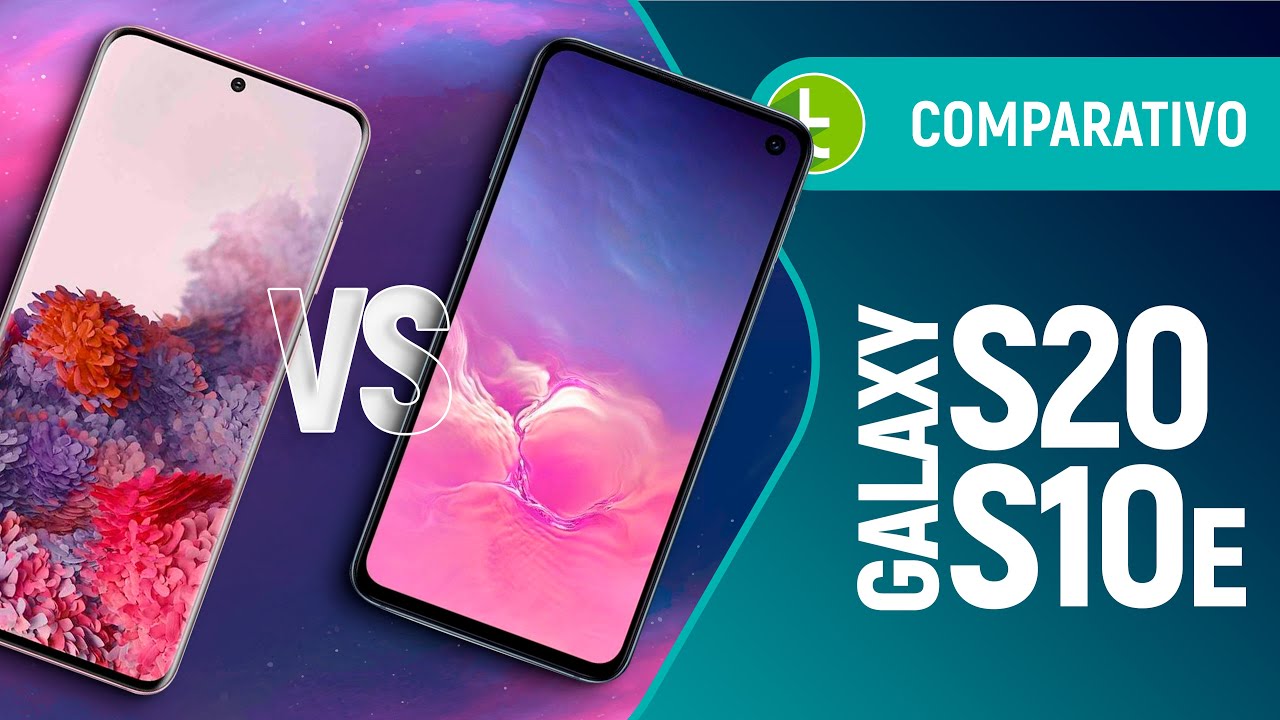 GALAXY S20 vs S10E: EVOLUÇÃO TEVE, mas vale a GRANDE DIFERENÇA DE PREÇO? | Comparativo