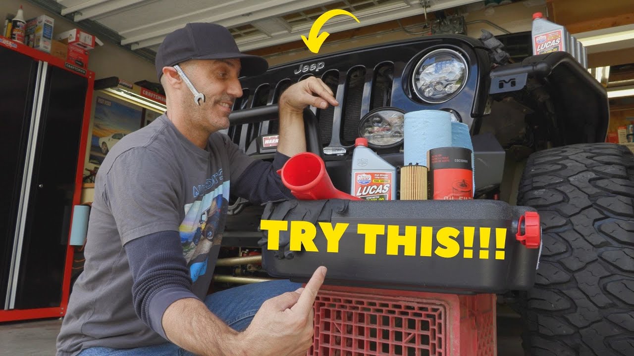 Идеальная замена масла JEEP: КАК ДЕЛАТЬ