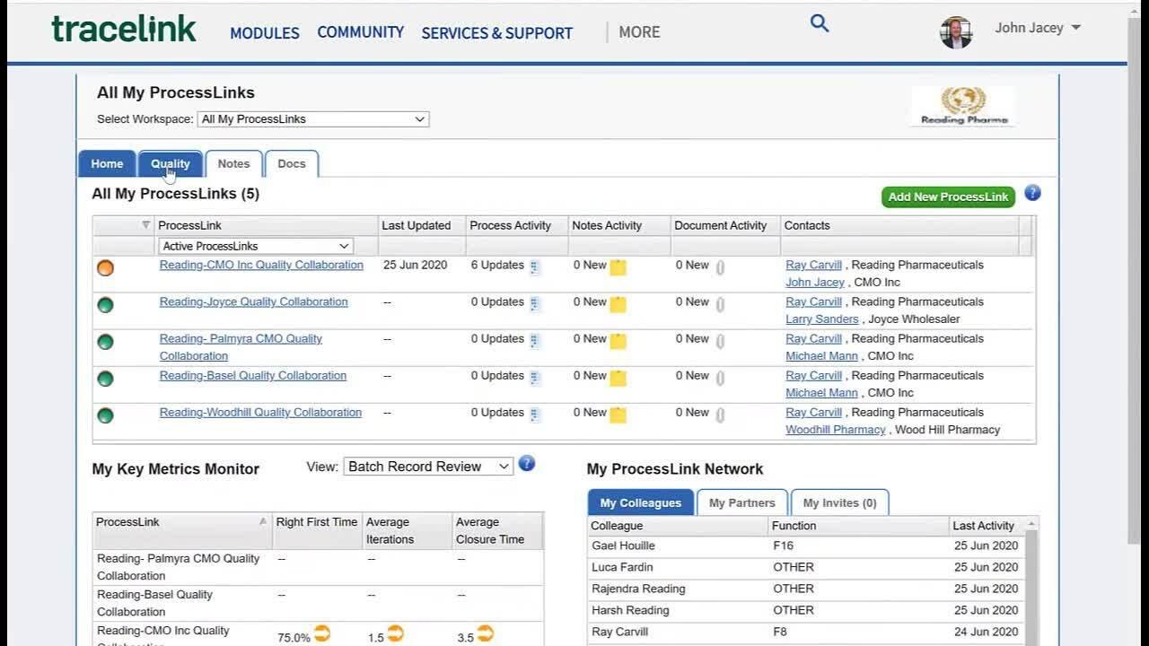 Quality Review Batch Record Review Demo