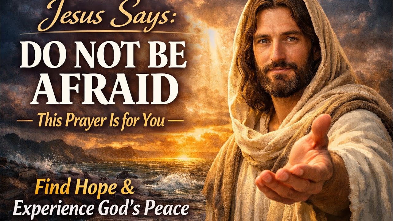 Jesus Says: Do Not Be Afraid — This Prayer Is for You #lord #love #motivation #prayer #viral #lord 