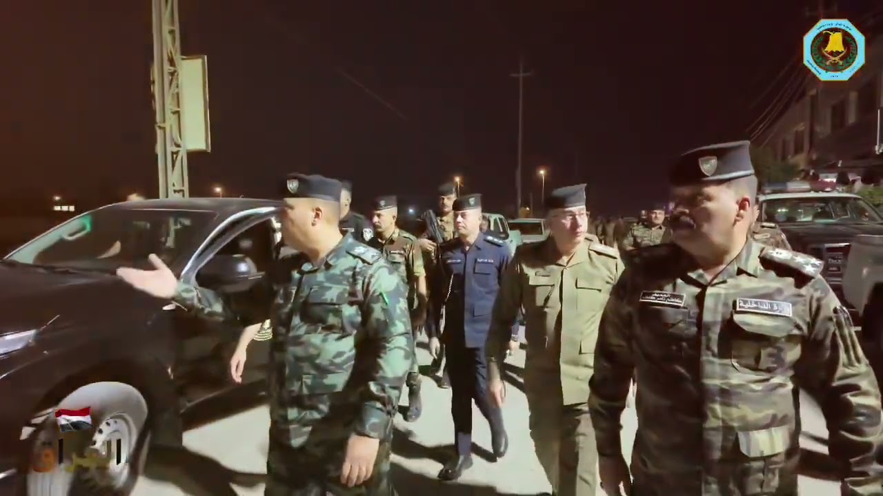 قيادة شرطة محافظة النجف الاشرف تنفذ ممارسة أمنية جنوبي  وسط المدينة