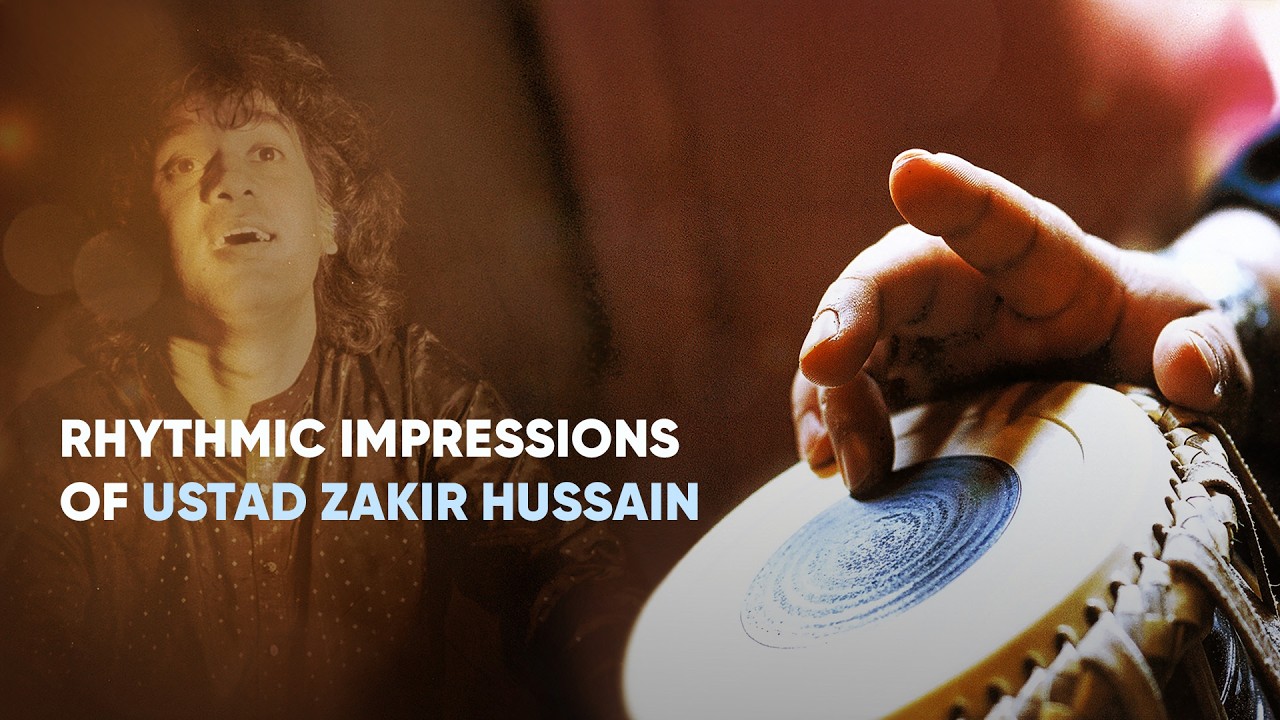 Rhythmic Impressions of Ustad Zakir Hussain | Tabla Music | Stress Relief Music | Relaxing Music