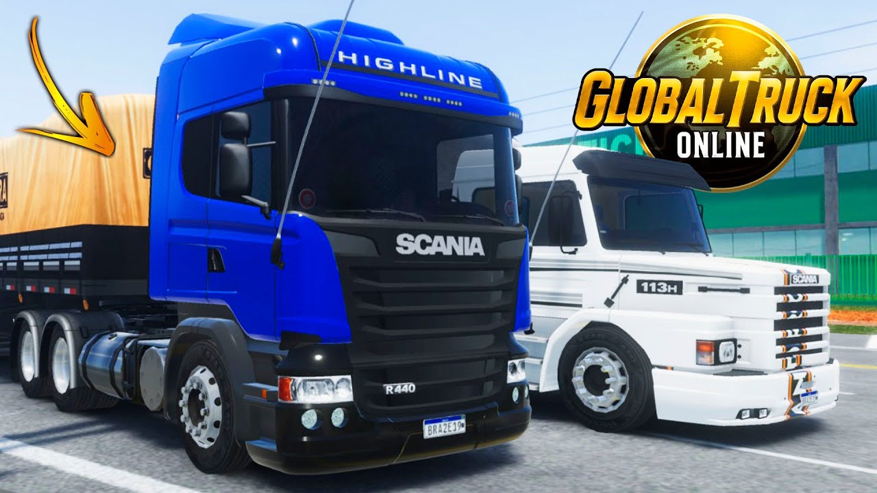CONFERINDO o NOVO SCANIA R440 no GLOBAL TRUCK ONLINE - ATUALIZAÇÃO
