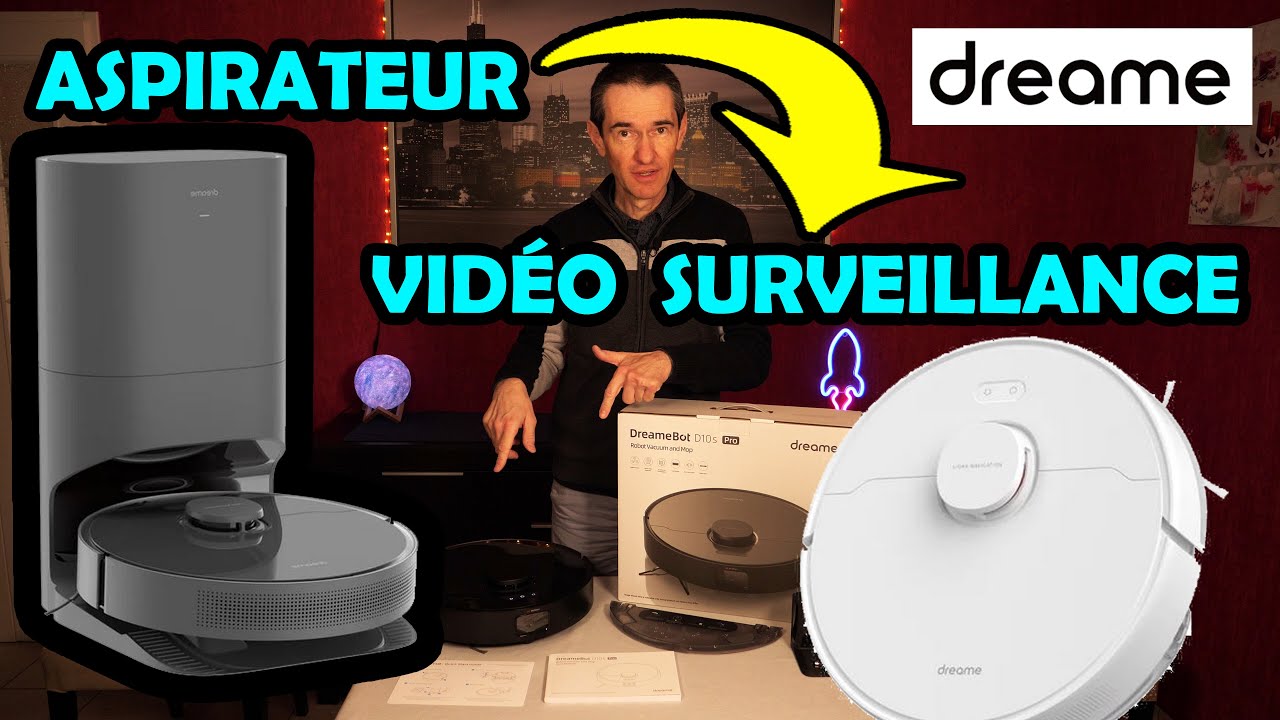 🇫🇷 DREAME ROBOT ASPIRATEUR AVEC VIDÉO SURVEILLANCE D10s Pro Plus 🇫🇷 GRANDE MARQUE PAS CHÈRE 🇫🇷 TEST