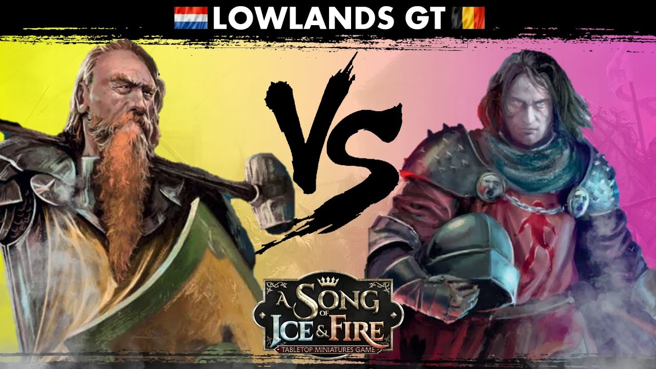 ASOIAF Lowlands GT Battle Report: Baratheon (Andrew Estermont) vs Bolton (Roose Bolton)