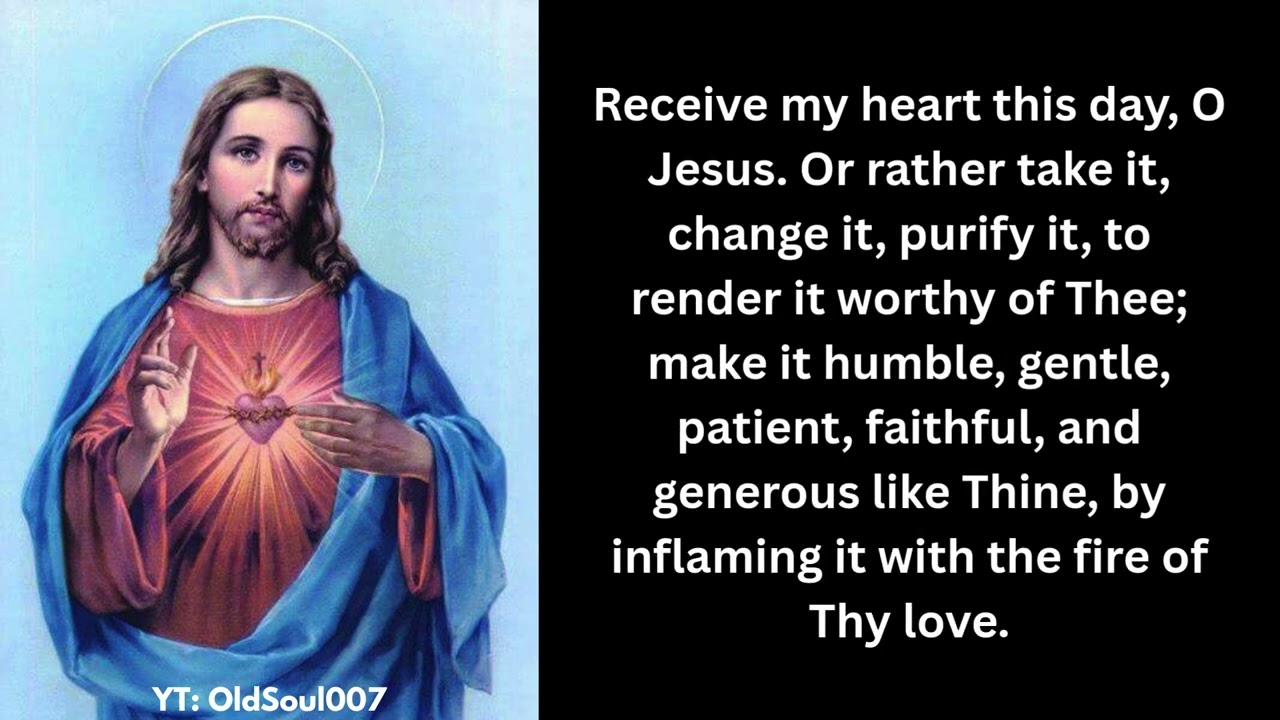 Consecration To The Sacred Heart Of Jesus 