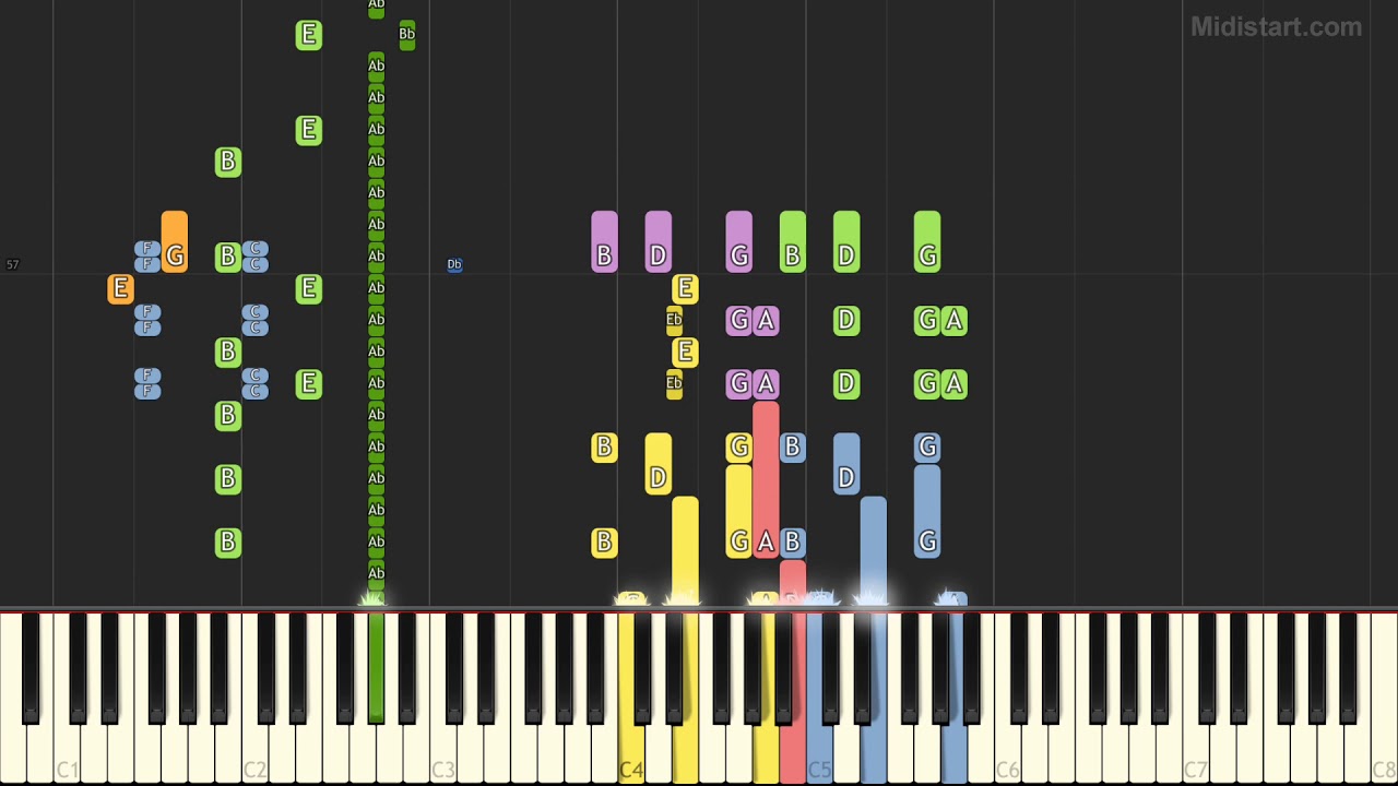 Gorillaz - Rock the House (Instrumental Tutorial) [Synthesia]