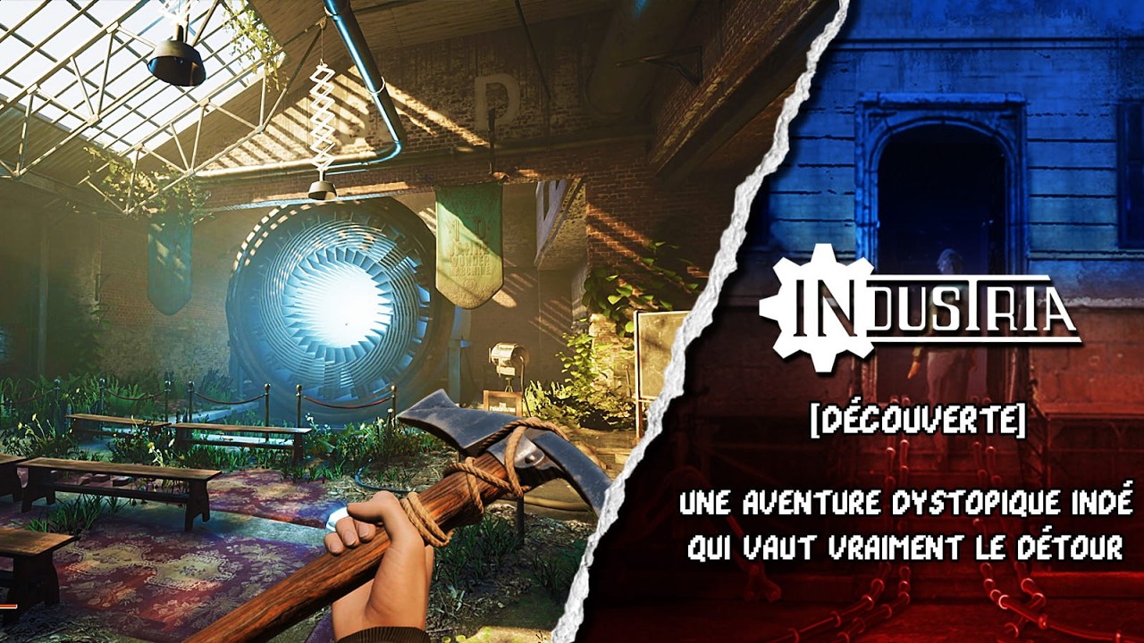 Une AVENTURE DYSTOPIQUE IND&Eacute; qui vaut VRAIMENT LE D&Eacute;TOUR  - INDUSTRIA [DECOUVERTE]