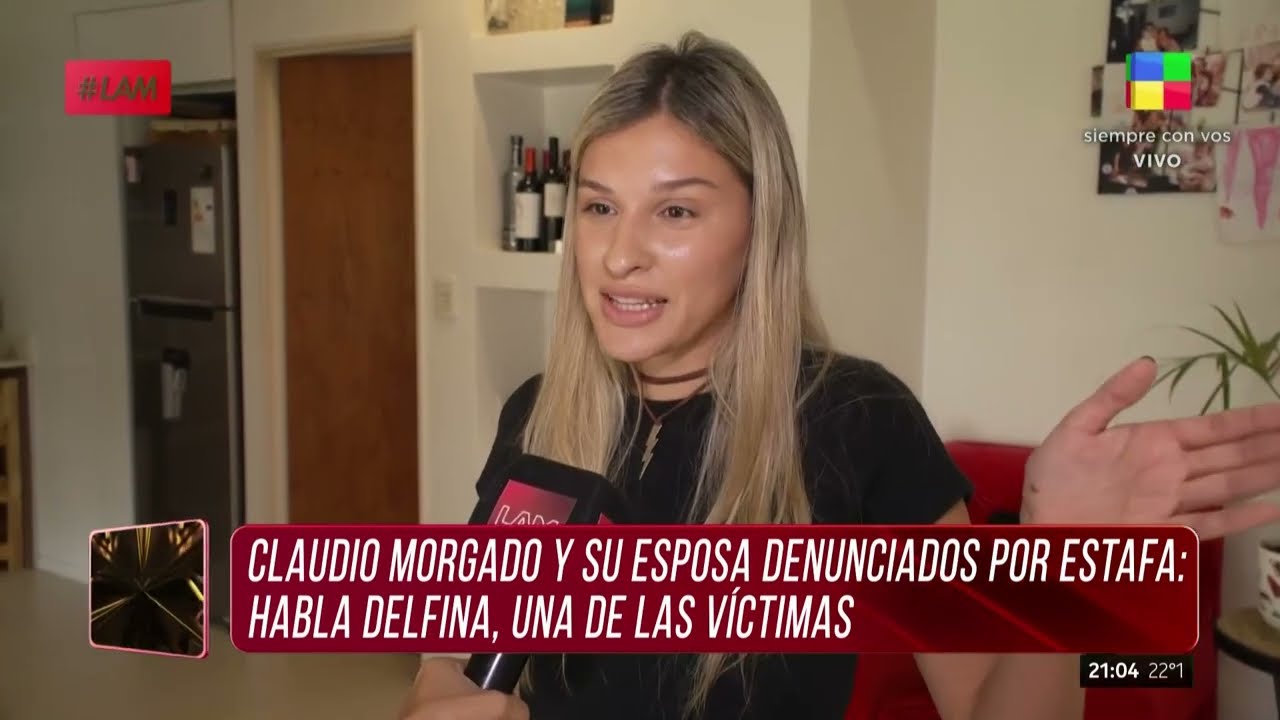 Claudio Morgado y su esposa denunciados por estafa