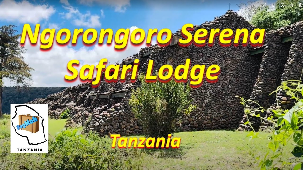 Потрясающие виды на кратер Нгоронгоро - Ngorongoro Serena Safari Lodge, Танзания #africa #travel