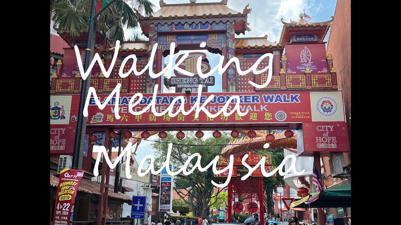 Walking Melaka, Malaysia