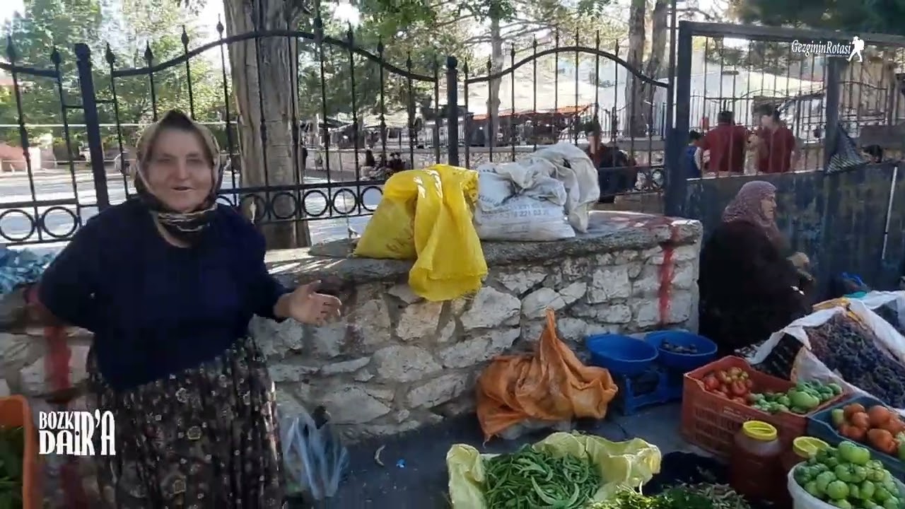 Bozkır Cuma Pazarında Sonbaharın renkleri 27 Eylül 2024