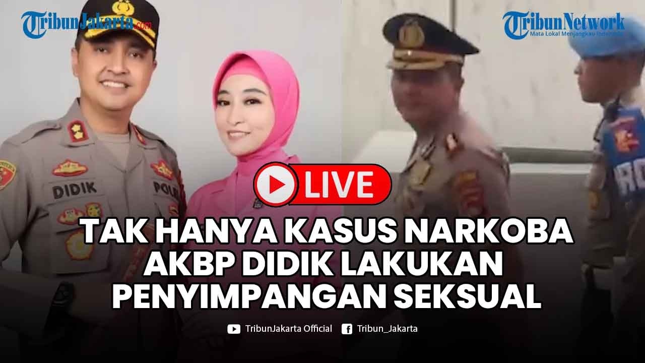 🔴LIVE: AKBP Didik Terbukti Penyimpangan Seksual hingga Tulis Surat Akui Narkoba Miliknya