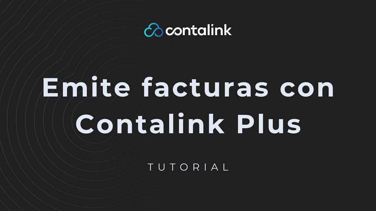 Emite facturas con Contalink Plus