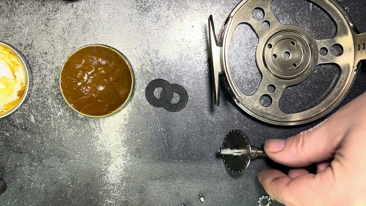 Fly reel drag change to carbon fiber