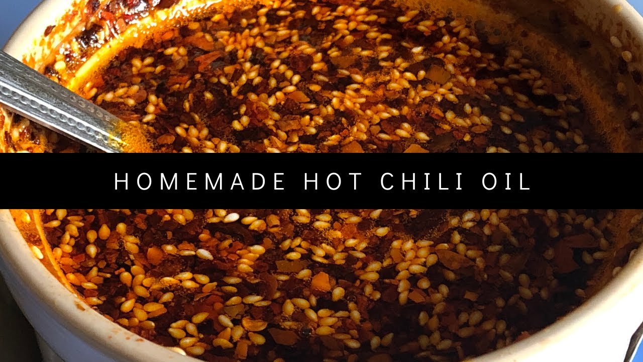 Easy Homemade Chinese Hot Chili Oil | 4 Ingredients