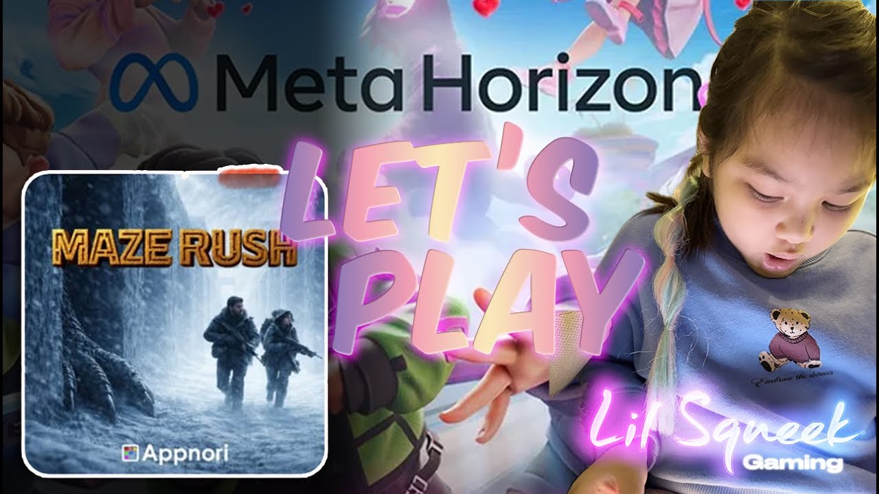 🦖 MONSTER HUNT in MAZE RUSH! 🔫 800 Gold Quest! Let's Play Meta Horizon Ep5