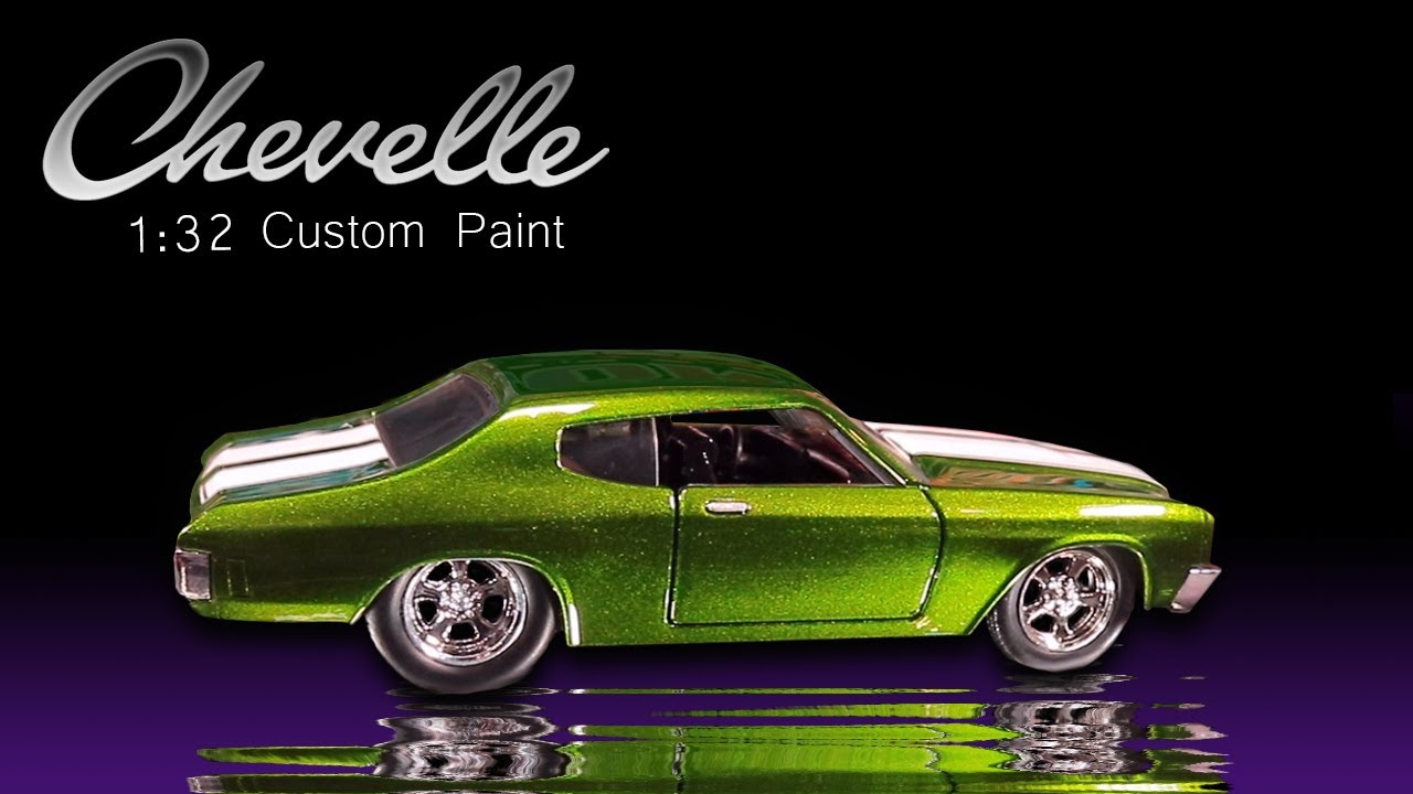 Painting Diecast Model Cars - Chevrolet Chevelle 1:32 scale