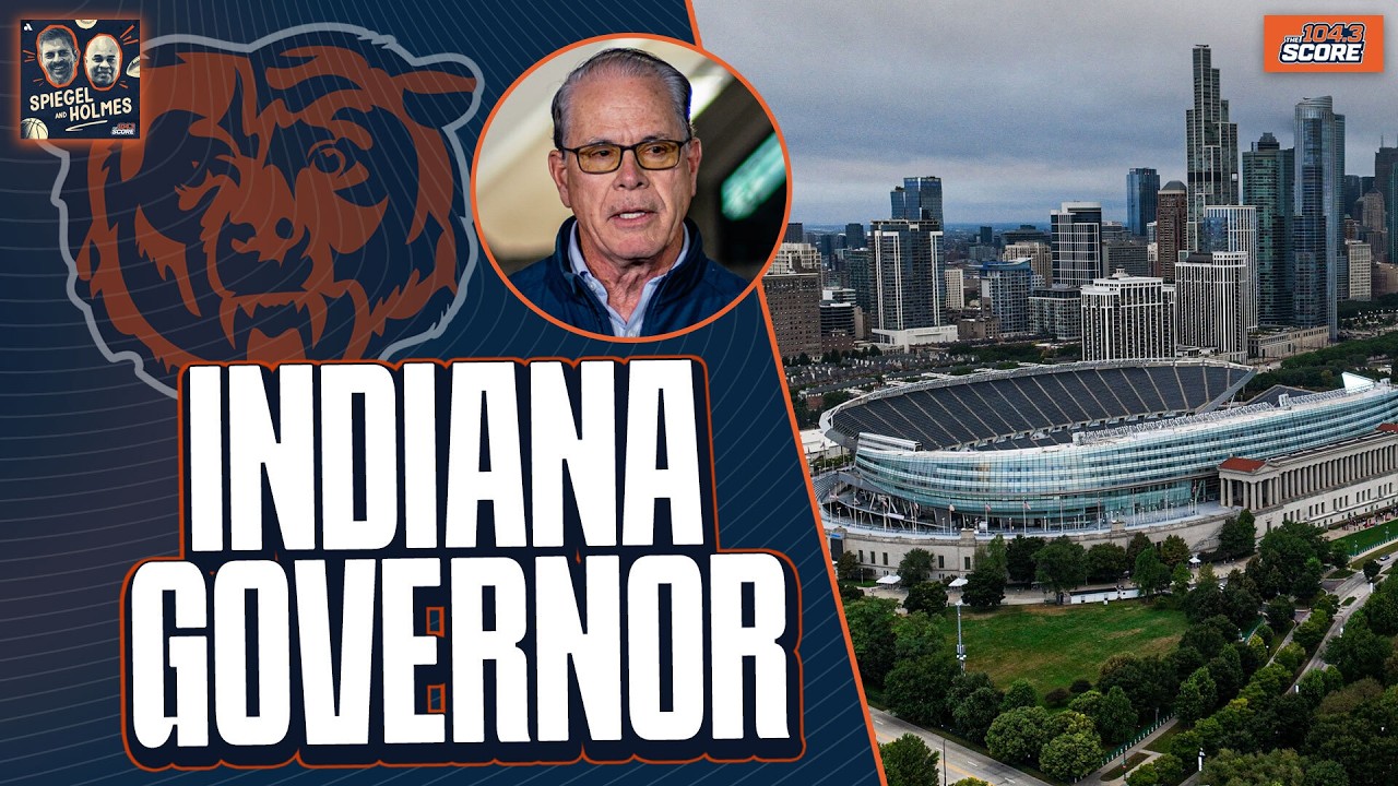 Gov. Mike Braun details next steps for Bears' pursuit of a new stadium in Indiana