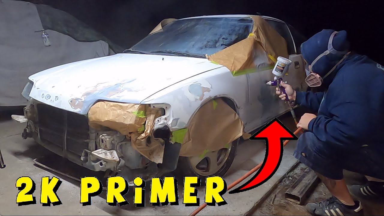 JUNKYARD RESCUED CRX 6: BODYWORK MOSTLY COMPLETED !