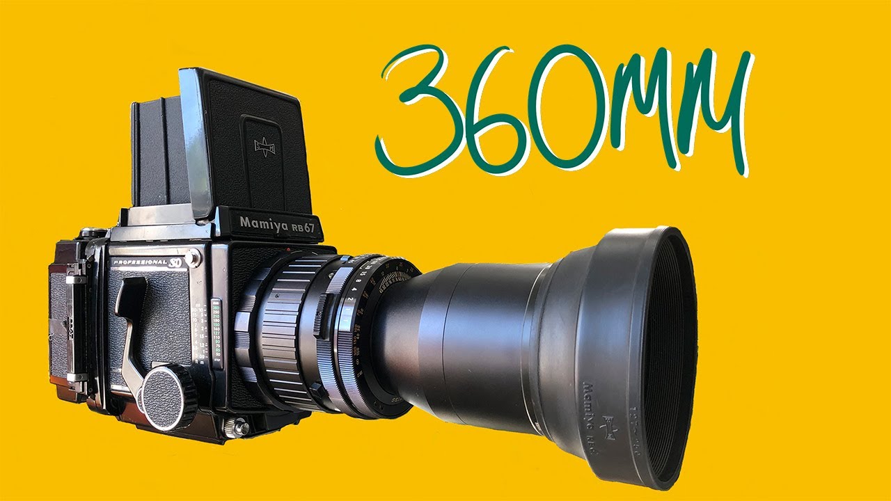 Второй по величине объектив Mamiya RB67 — 360 мм f/6.3 Sekor