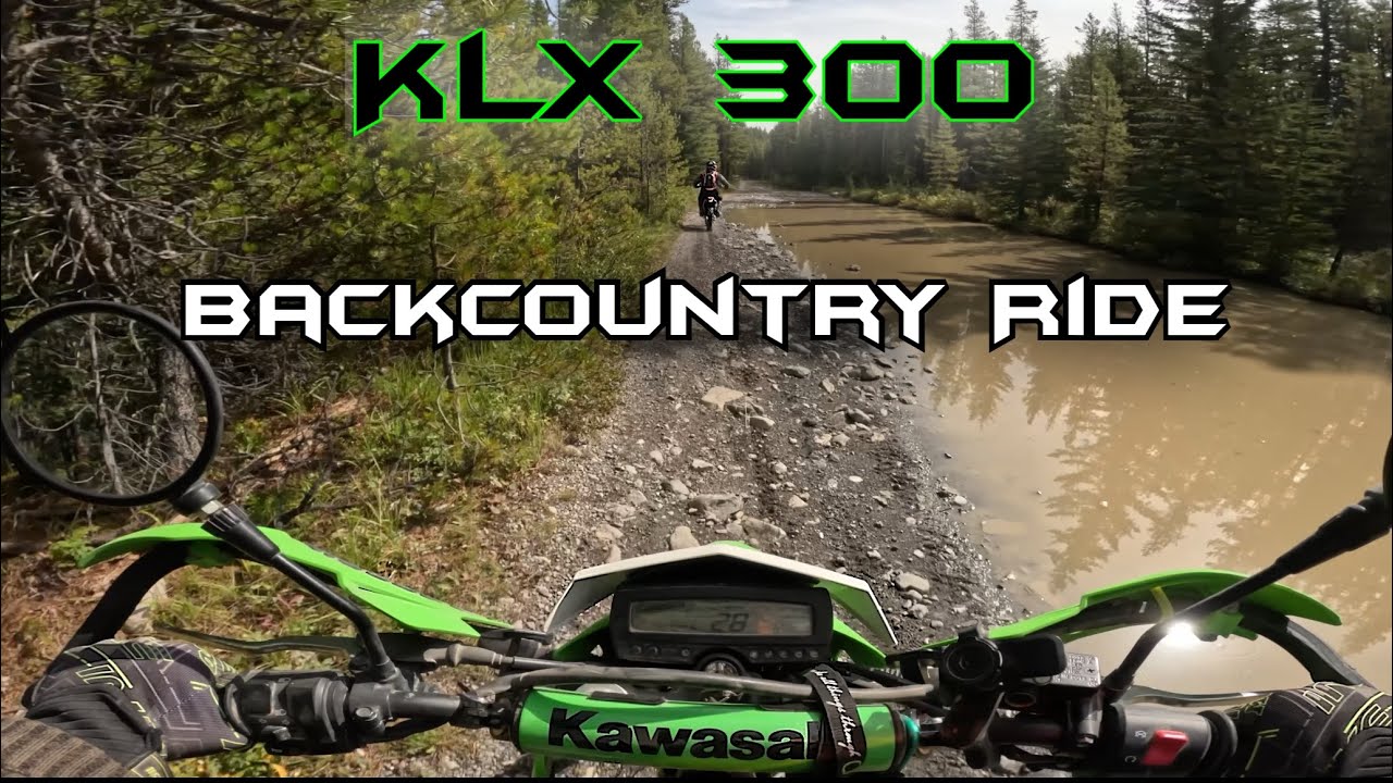 KLX 300 - Backcountry Ride.  August 18th, 2025.