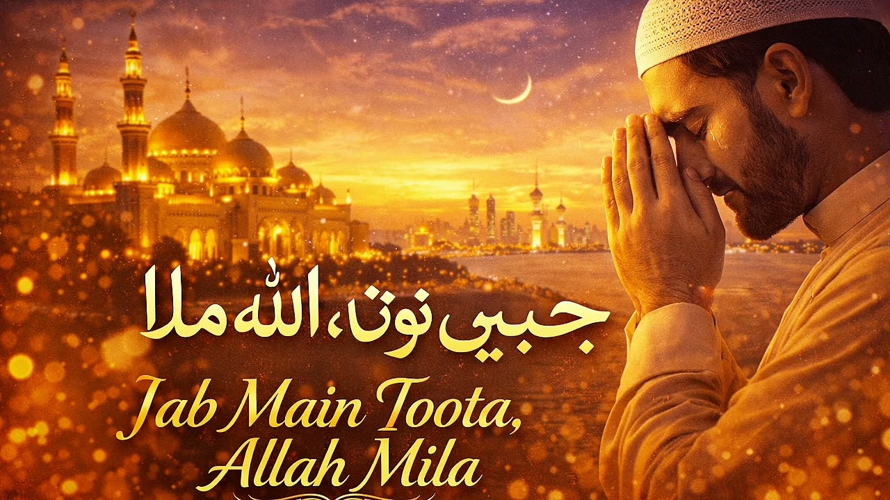 Jab Main Toota Allah Mila | Soulful Dua Nasheed | Spiritual Islamic Song