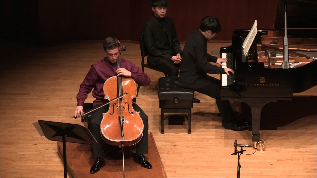 Gabriel Ureña & Youngsung Park(박영성): Beethoven Sonata for Cello and Piano No.5 in D major, Op.102-2