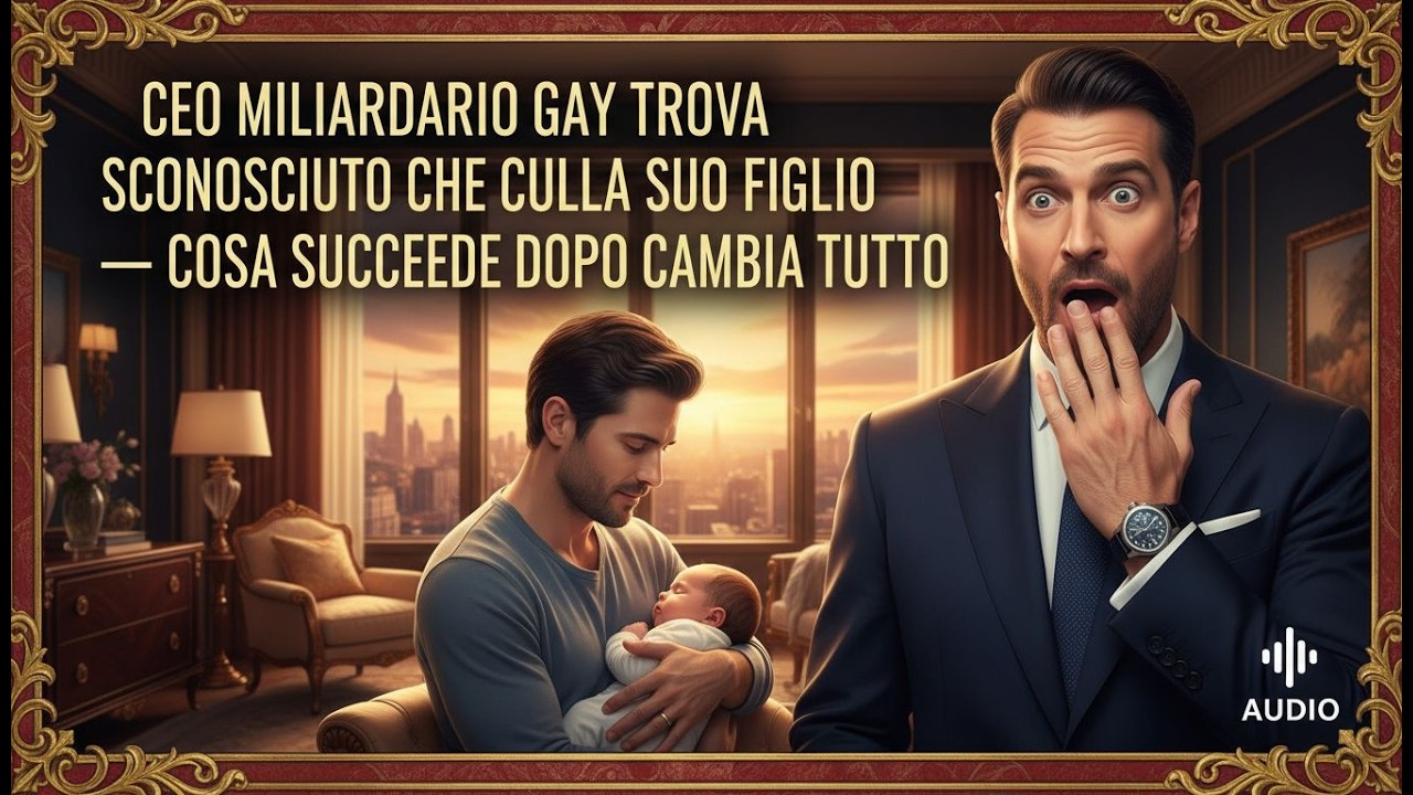 Miliardario Gay CEO Trova Sconosciuto Cullare Suo Figlio — Quello Che Succede Dopo Cambia Tutto...
