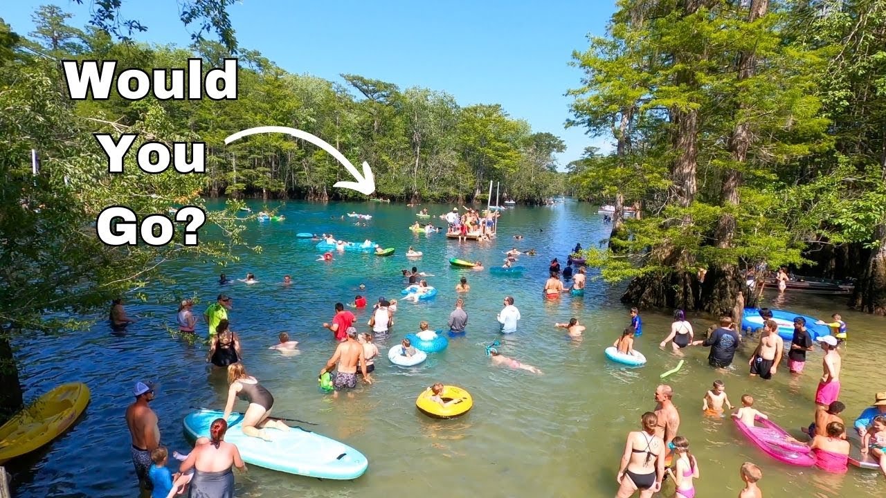 The Crowded...But Beautiful Morrison Springs