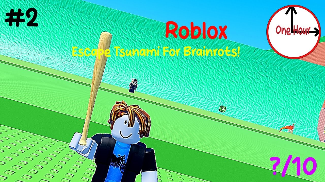 Roblox One Hour: E2 - Escape Tsunami For Brainrots!