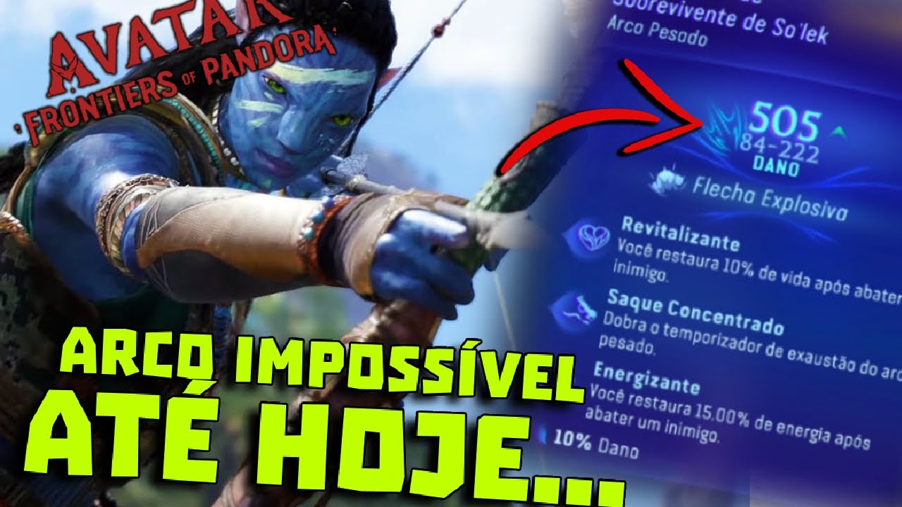 ARCO PESADO MAIS FORTE DO JOGO COM HIT KILL - Avatar Frontiers of Pandora Dicas Guia Como Fazer
