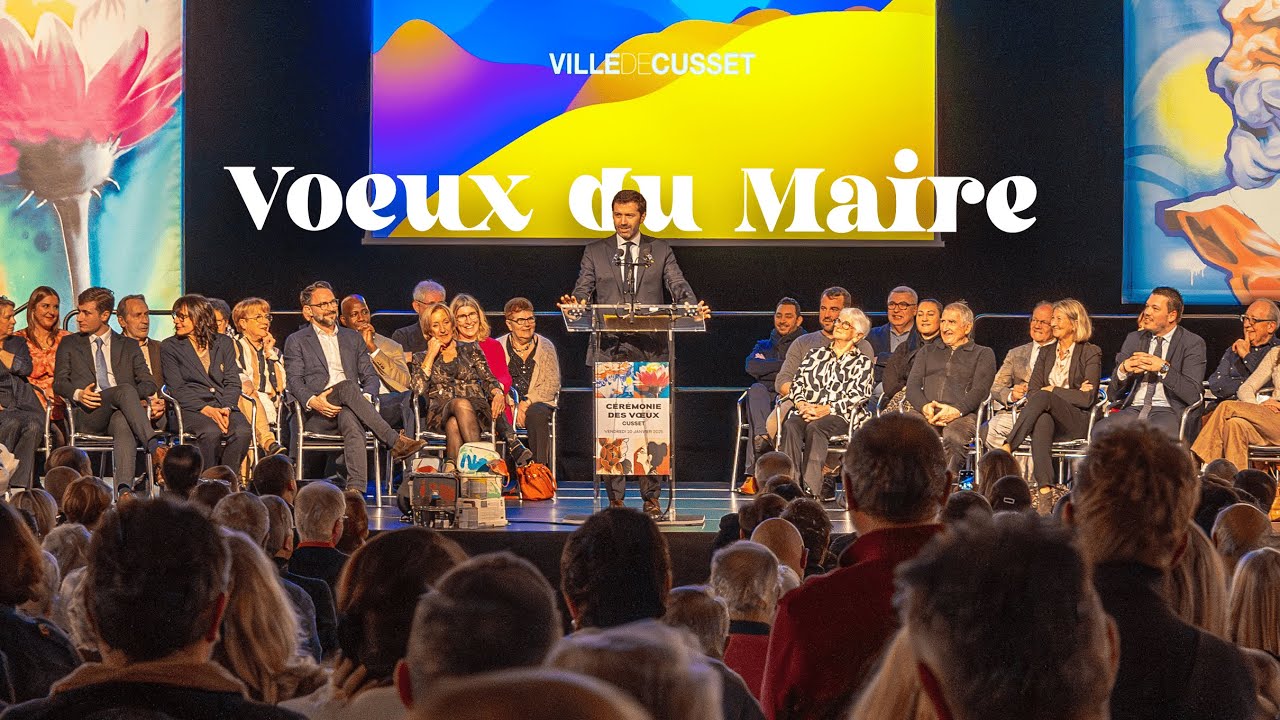 Voeux du Maire de Cusset - Janvier 2025