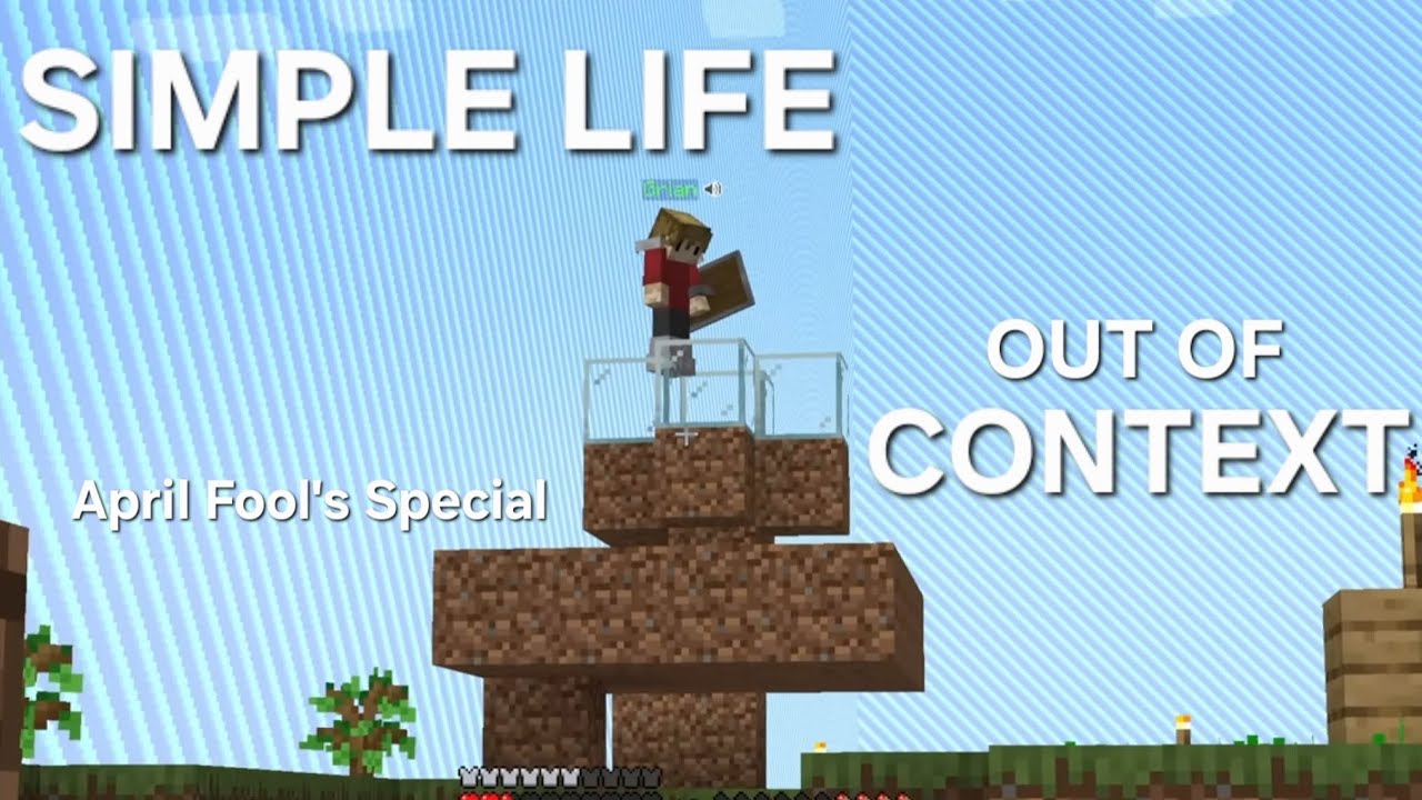 SIMPLE LIFE SMP OUT OF CONTEXT