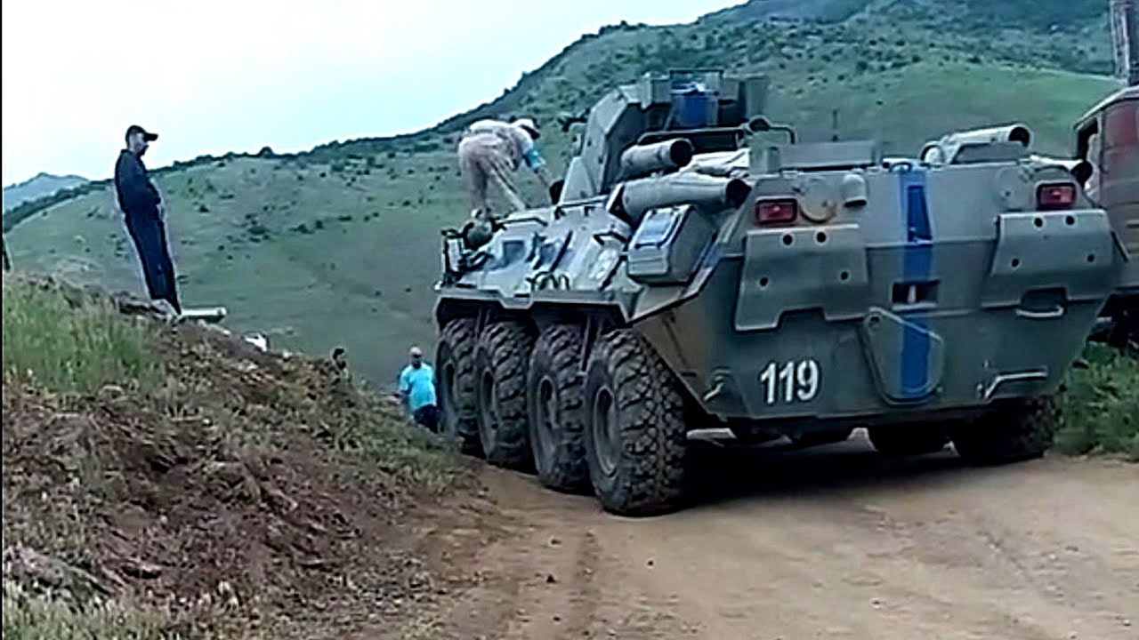 Şuşanın Qaladərəsi kəndində yaşayan ermənilər Azərbaycanlı işçilər tərəfindən çəkilmiş Video görüntü