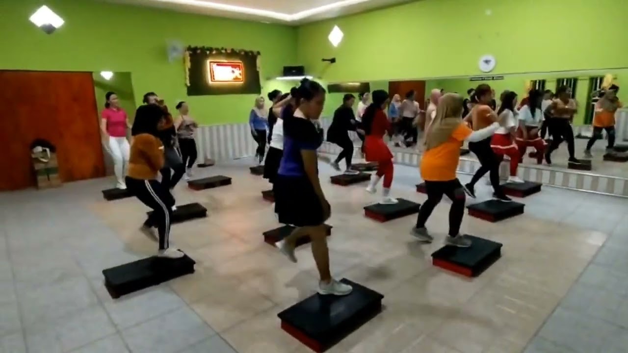 Cardio Step Aerobic || Step Aerobic || Senam Asyikk