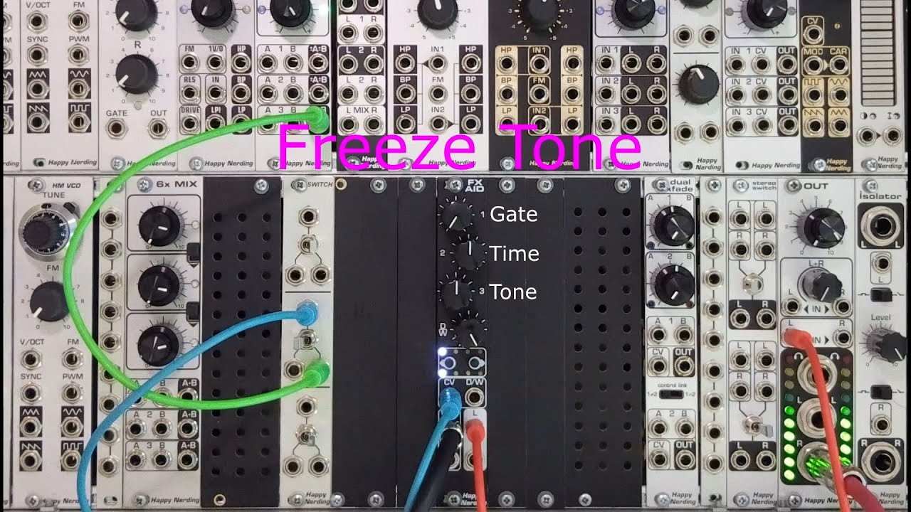 &ldquo;Freeze Tone&rdquo; and &ldquo;Freeze Speed&rdquo;