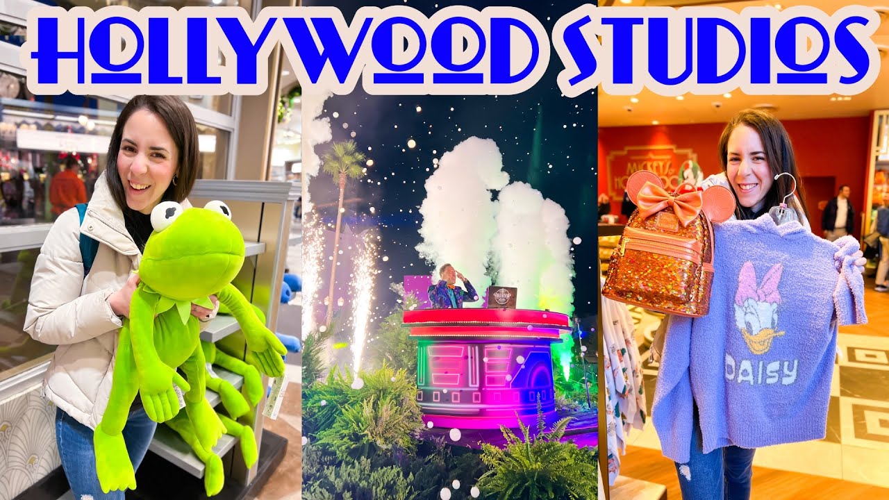 Disney's HOLLYWOOD STUDIOS New Merch Search & New Year's Eve 2024 Celebration! | Walt Disney World