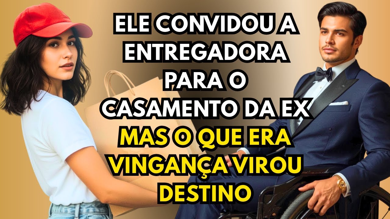MILIONÁRIO CADEIRANTE leva ENTREGADORA para o CASAMENTO da EX — e CHOCA a todos