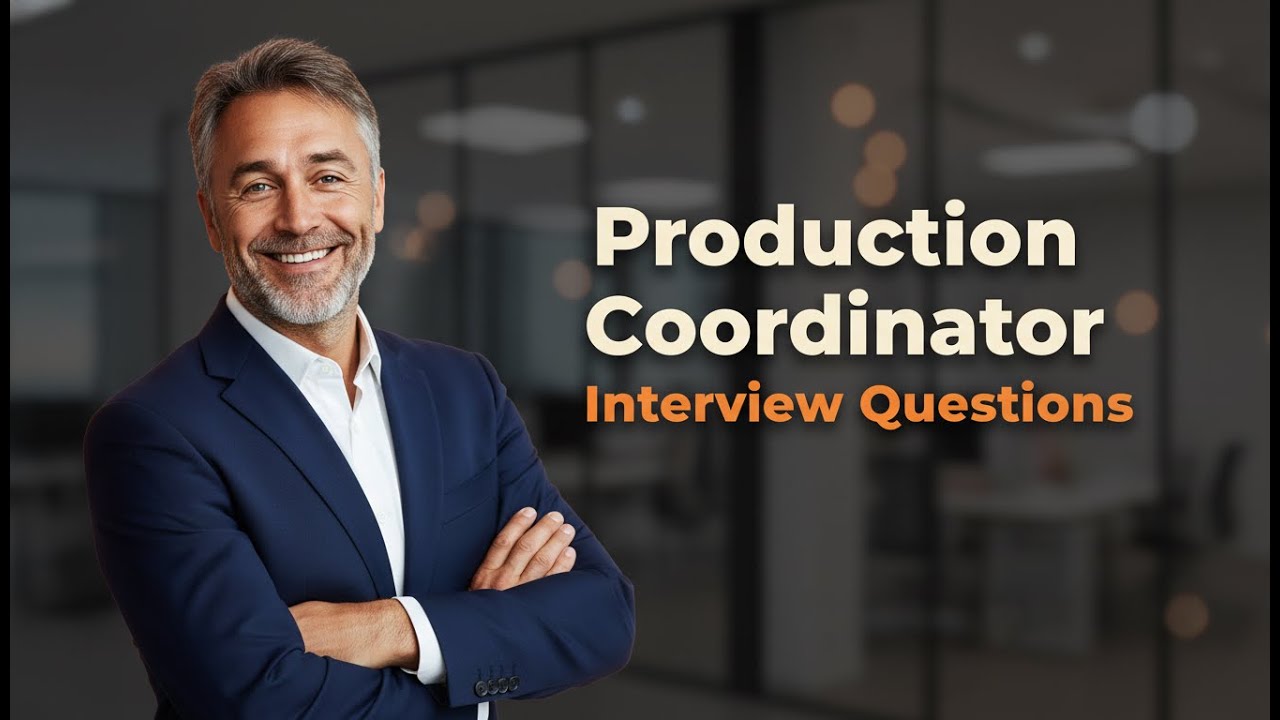 Top 5 Production Coordinator Interview Questions [With Expert Answers]